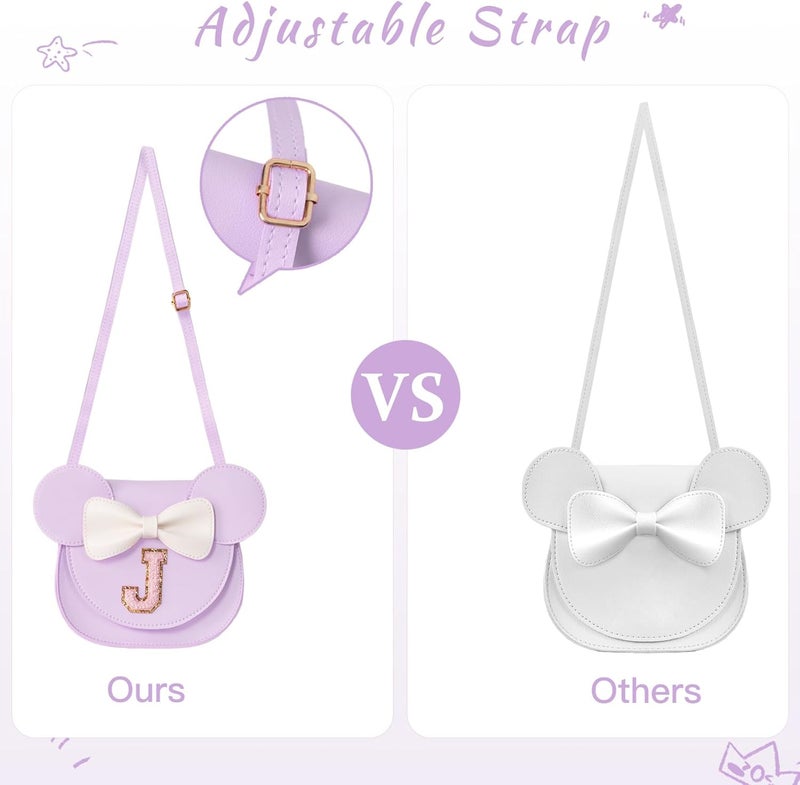 Aganmi Cute Toddler Purse Crossbody Bag for Girls 2 3 4 5 6 7 8 Year Old Girl Birthday Gift Little Girls Purse Kids Wallet - Image 2